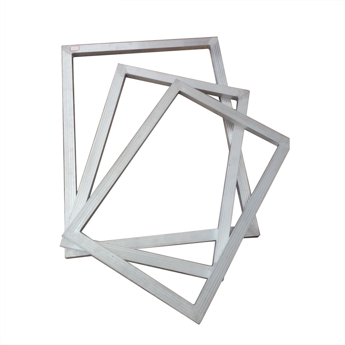 Aluminum rotary printing frame