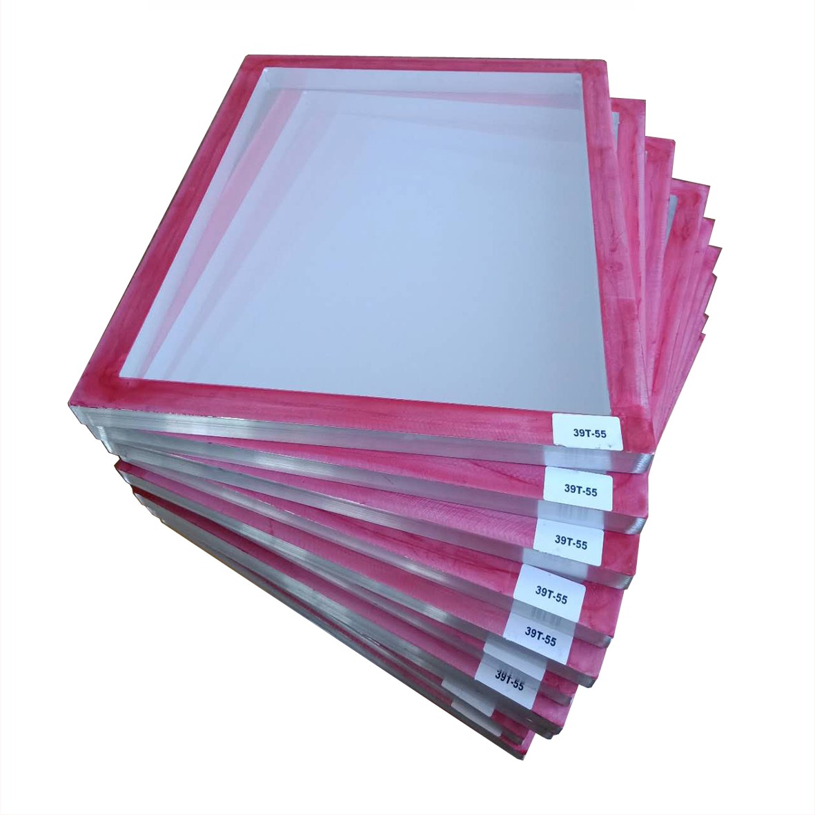 Red glue pre-stretched screen printing frame