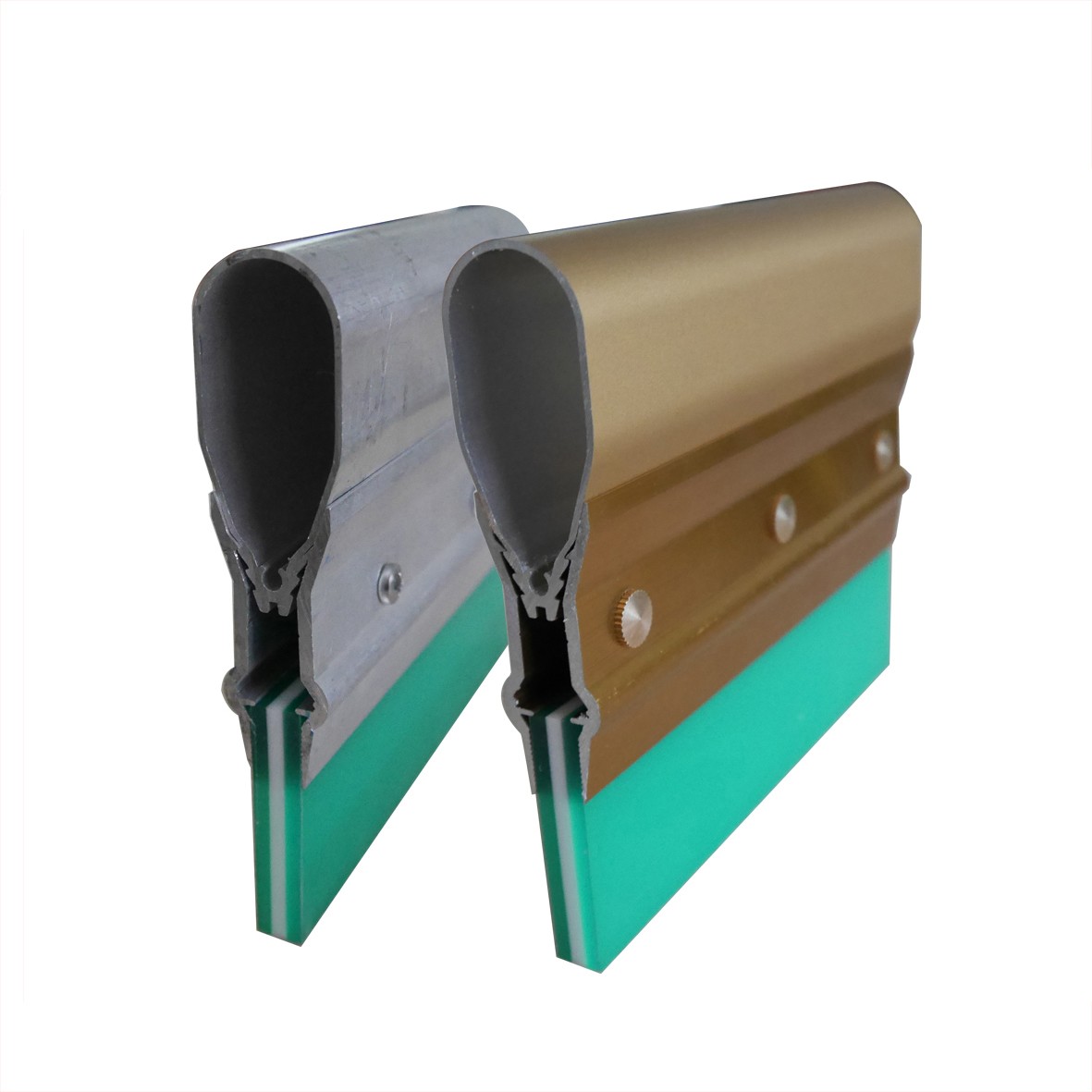 Composite aluminum handle squeegee